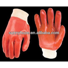 PVC dipped safety gloves